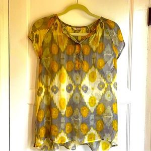 Silk Boho Top